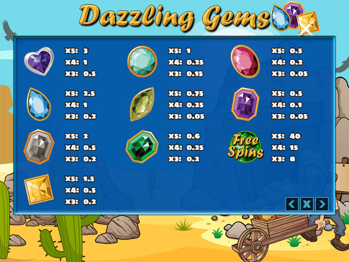 Как играть в Dazzling Gems бесплатно без регистрации и СМС