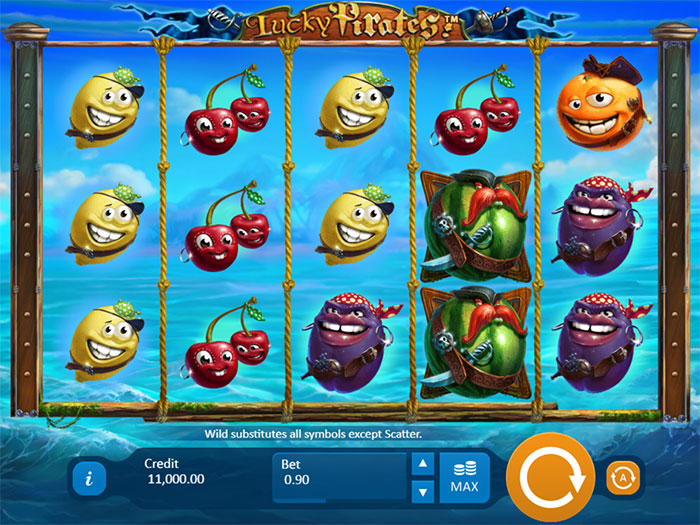 Играть в игровой автомат Lucky Pirates 